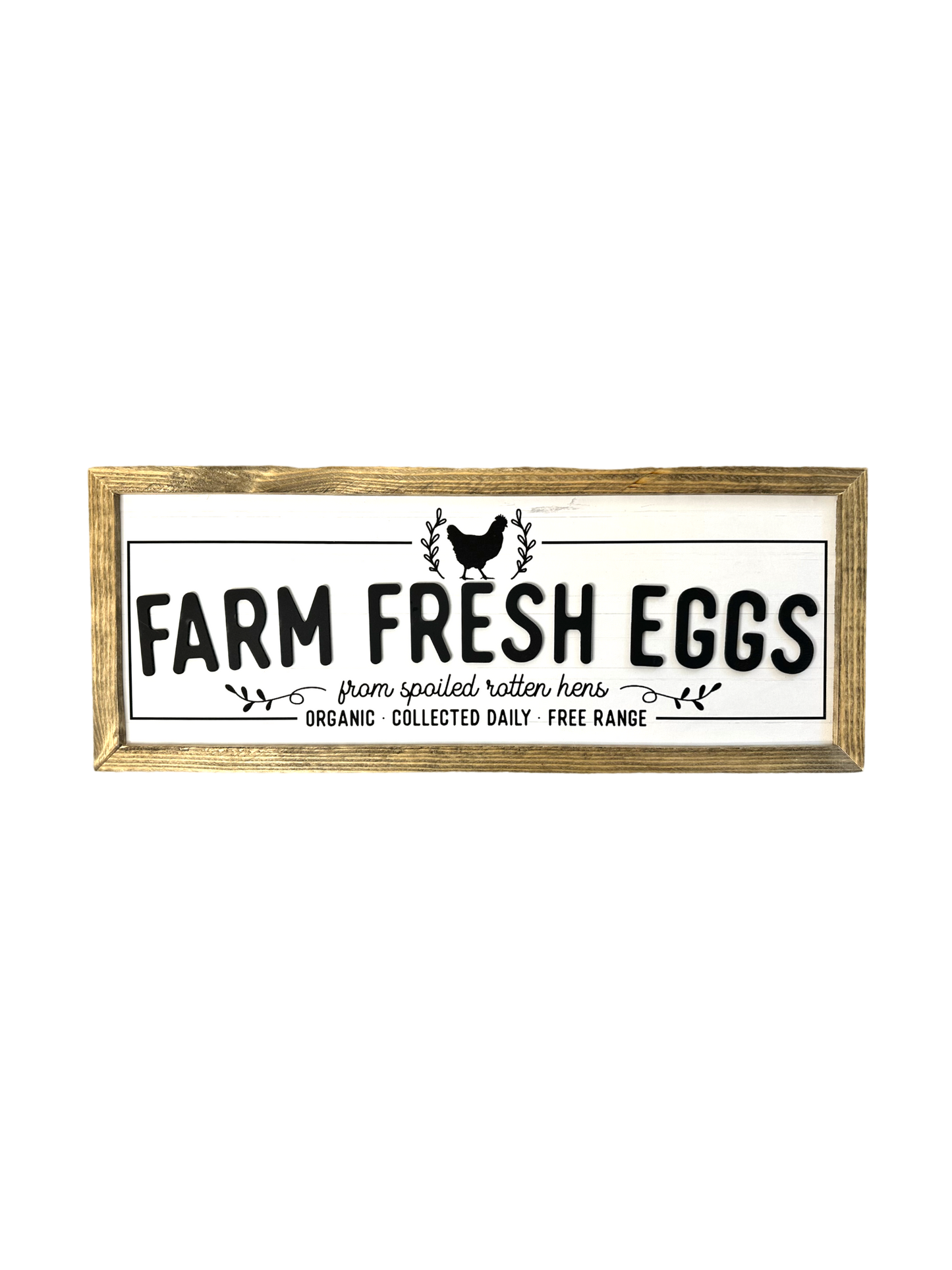 Farm fresh eggs farmhouse kitchen signs