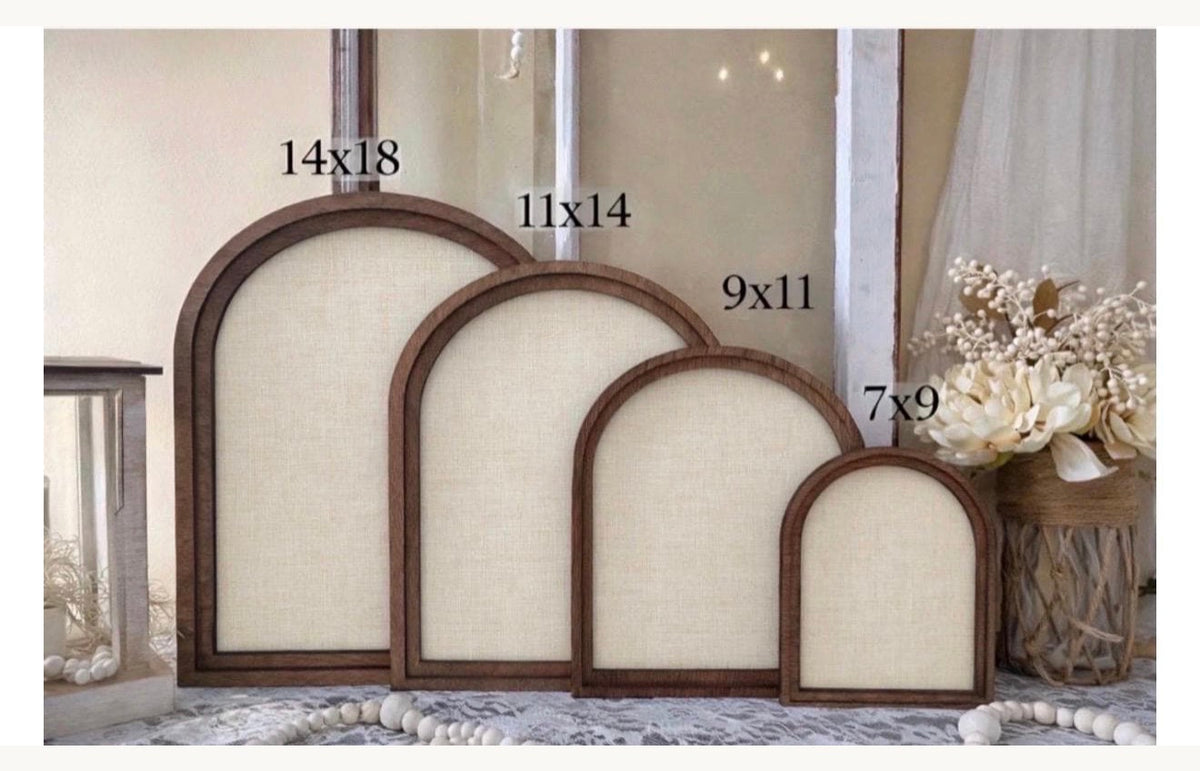 Wooden Arch Framed Halloween Ghost Dog Canvas Home Decor Accent