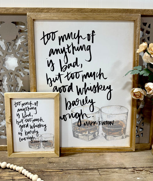 Whiskey Mark Twain quote